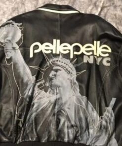 Authentic Pelle Pelle Classic Black Leather Jacket