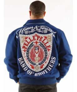 Pelle Pelle Band of Brothers Blue Jacket