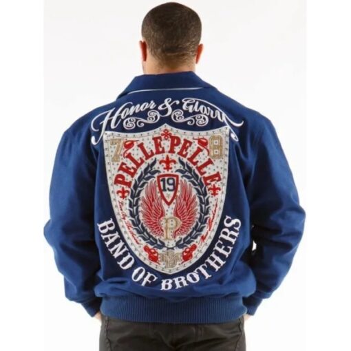 Pelle Pelle Band of Brothers Blue Jacket