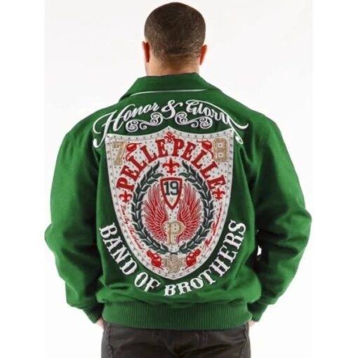 Pelle Pelle Band of Brothers Green Jacket