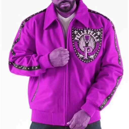 Pelle Pelle Band of Brothers Light Purple Jacket