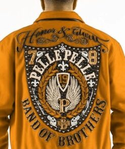 Pelle Pelle Band of Brothers Mustard Jacket