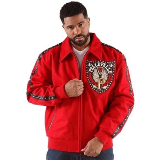 Pelle Pelle Band of Brothers Red Jacket