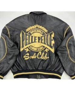 Bold Pelle Pelle Baseball Champion Soda Club Jacket