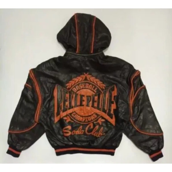 Epic Pelle Pelle Baseball Soda Club Leather Jacket