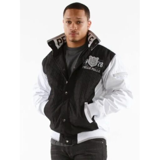 Pelle Pelle Black And White Sport Jacket