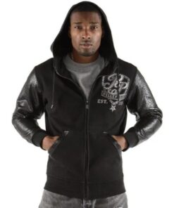 Pelle Pelle Black King of Thrones Hoodie