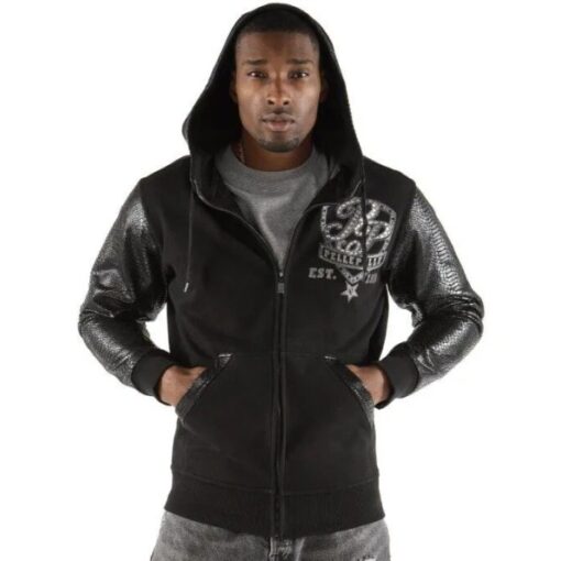 Pelle Pelle Black King of Thrones Hoodie