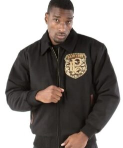 Exclusive Pelle Pelle All Or Nothing Black Brown Jacket