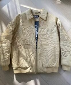 Pelle Pelle America Beige Leather Jacket