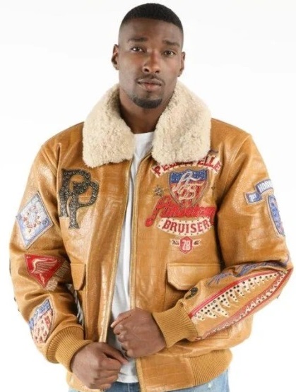 Pelle Pelle American Bruiser Mustard Jacket