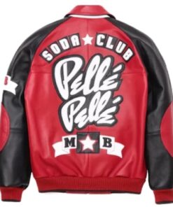 Pelle Pelle Soda Club Red Leather Jacket