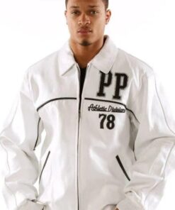 Pelle Pelle Athletic Division White Jacket