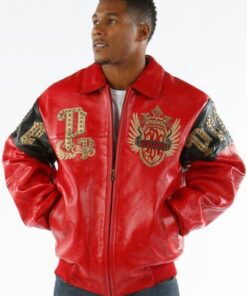 Pelle Pelle Empire Red Leather Jacket