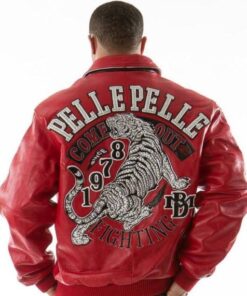 Pelle Pelle Tiger Red Jacket