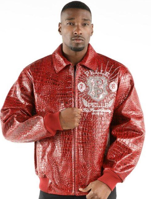 Pelle Pelle Eye Red Leather Jacket